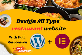 create a restaurant website in wordpress