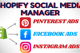 do shopify marketing facebook ads instagram ads pinterest ads boost store sales