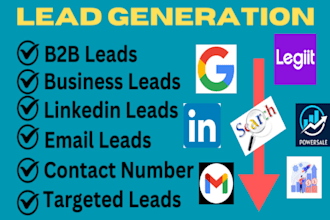 scrape google map data for lead generation, b2b data extraction