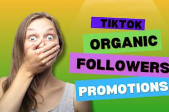 grow and promote your tiktok account organically