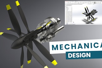 do 3d cad design, product design and rendering