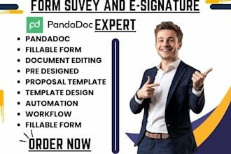 do fillable form document editing pre designed proposal template on pandadoc