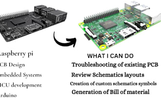 design integrated circuit, pcb designs, schematics design using kicad, easyeda