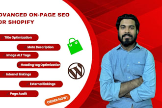 do advance on page SEO for shopify to improve rankings and traffic