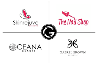 do modern cosmetic beauty skin care business logo design
