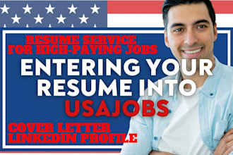 write federal, government, executive and professional resume for highpaying jobs