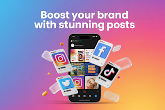 modern social media post, ad design for instagram, facebook, linkedin etc