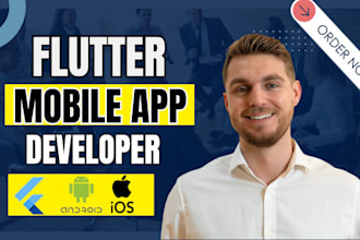 do mobile app development for ios and android, UI UX design, flutter app develop