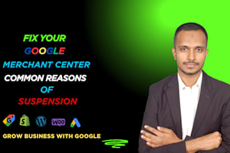 fix common reasons of google merchant center suspension