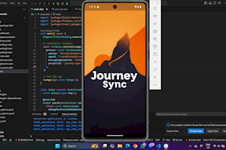 do flutter app development custom mobile apps with firebase integration