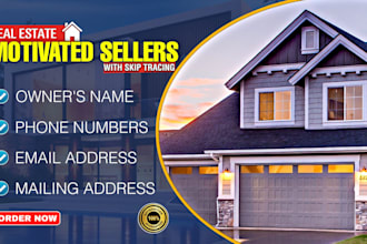 provide motivated sellers leads with skip tracing