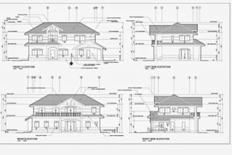 draft architectural plans in autocad, draftsman building plan structural plan