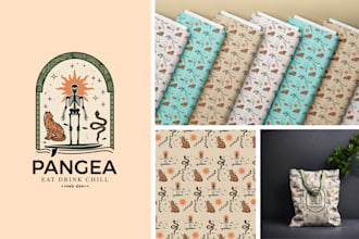 design stunning custom pattern design