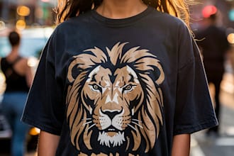 make trendy tshirt design for clothing merchandise brand