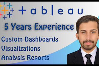 create interactive tableau dashboards data visualizations and reports