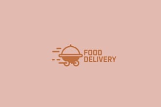 create graceful and fantastic food logo design