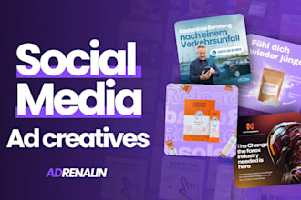 design image ad creatives for facebook ads and instagram ads