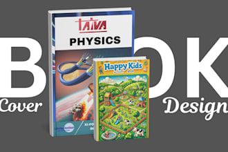 professional KDP book cover design l kindle paperback covers