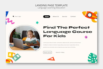 create preschool, kindergarten, childcare, daycare website