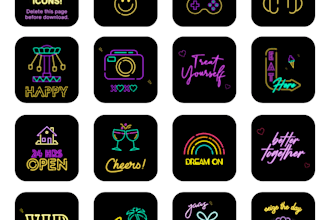 design high quality custom unique vector icons