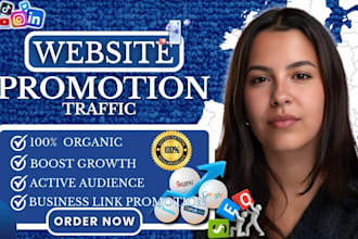 do ecommerce website promotion on social media, promote shopify website traffic