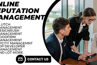help to boost your online reputation management ORM on g2 sortlist designrush
