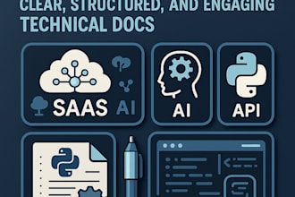create detailed documentation for ai, python and saas projects