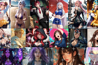 make any anime image art with ai for you