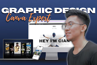 be your canva expert graphic designer