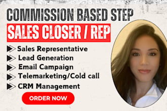 close more deals based on commission sales closer, CRM manager sales leads