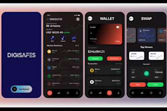 build trading app, wallet app, crypto exchange website, crypto app, fintech app