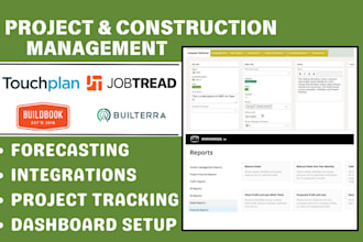do construction management touchplan jobtread buildbook builterra crm automation