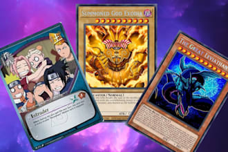 draw poker card game art card game design dark art illustration box mock up tcg