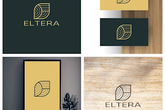 create a popular minimalist home furnishing company logo