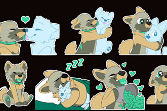 create furry stickers nsfw animated stickers for telegram discord community