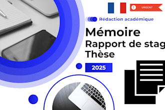 write mémoire, internship report, rapport de stage pfe