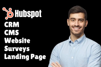 hubspot CRM hubspot cms hubspot website hubspot surveys hubspot landing page