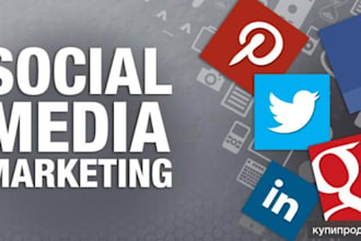 be your social media manager, marketer, content creator, affiliate marketer