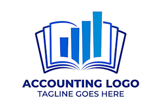 design corporate and financial accounting company logo