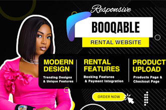 do booqable rental website, booqable booking website, online rental website