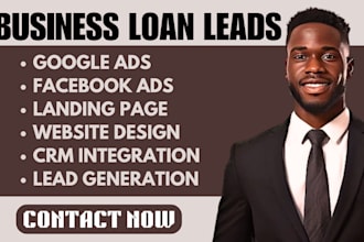 business loan leads mca loan leads business leads facebook ads google video ads