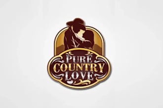do unique dating logo design in 18 hours