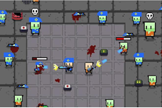 develop 2d game using gdevelop and godot, 2d top down game, tower defense game