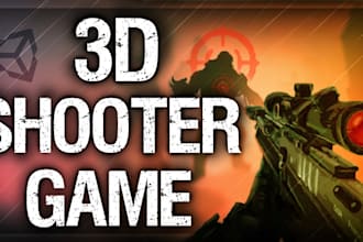 develop shooting game, multiplayer fighting game development, 3d unity game
