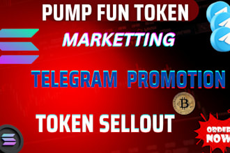 do pump fun promotion, crypto telegram promotion to hit 700m pump fun token mc