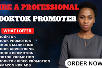 viral booktok promotion, book promotion, ebook marketing, booktok tiktok ads