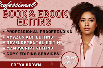 professional book editor, manuscript, copy editing, publishing help for amazon