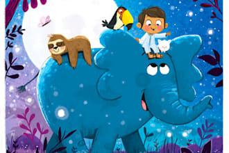 make write and illustrate children book, story book, and kids story book