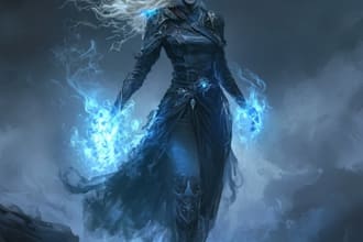 create a fantasy character or other concept art for you