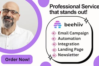 setup beehiiv newsletter design beehive landing page beehiiv website expert
